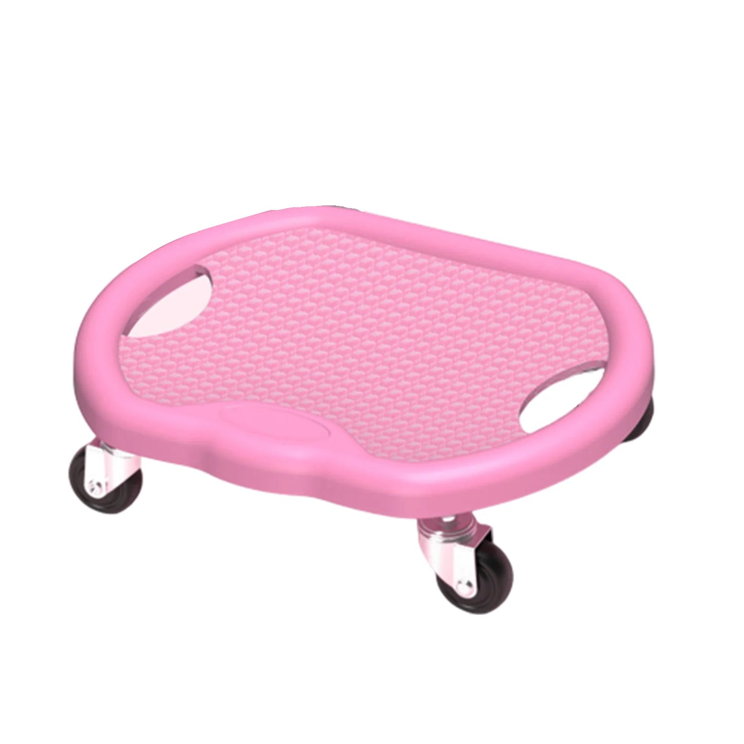 Fitness Abdominal Exercise Plate with Wheels 360 Degree Rotation Four Wheel Support More Stable for Full Body Workout Fitness