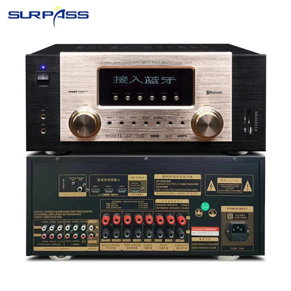 7.1 Channel Professional Power Amplifier for Home Theater