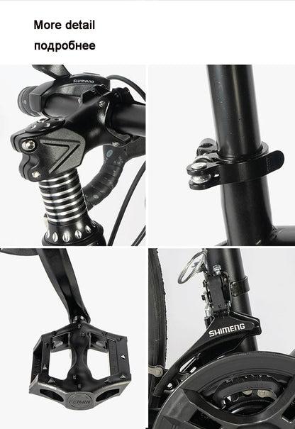 Road Bike, High Carbon Steel, Adult Bicycle, 21 Speed, 700C, Best-Selling, Various Colors Available