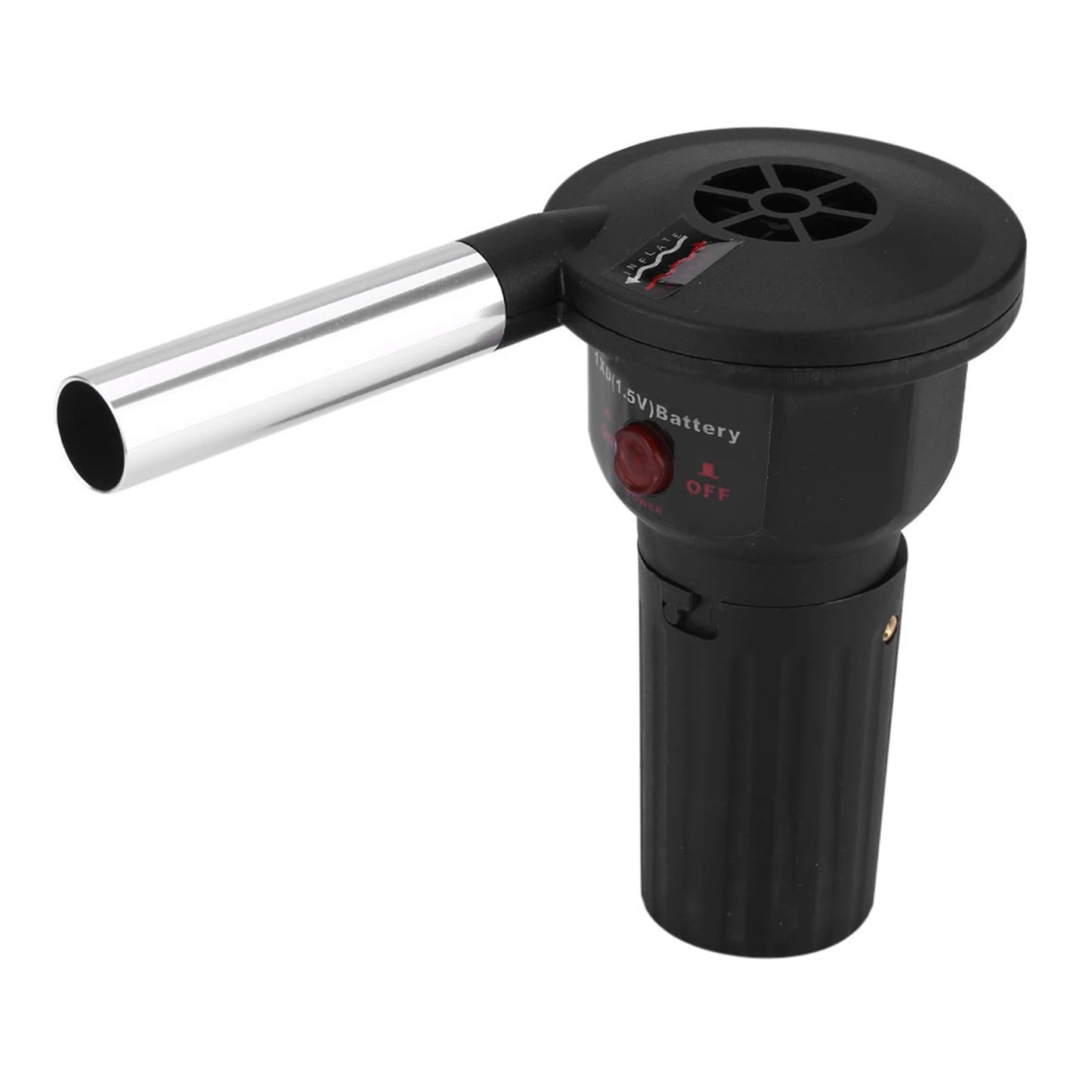 BBQ Blower Portable Battery Powered BBQ Fan Air Blower for Outdoor Camping Picnic Charcoal Grill Barbecue Grill Fan Grill Blower