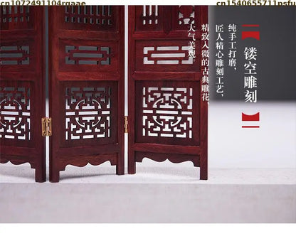 Mini Furniture Models Miniature Antique Rosewood Ornaments Chinese Handicrafts Doll Houses Photographed Scene Props