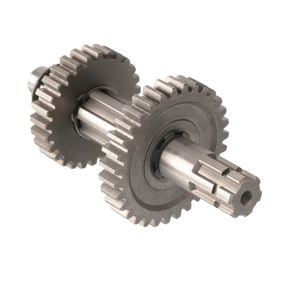 Motorcycle Transmission Reverse Gear Main and Secondary Shaft Gear Fit For 50cc 70cc 90cc 110cc Horizontal Engine ATV Quad Bike