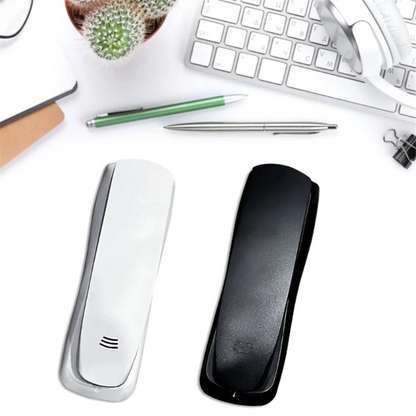 Wall Phone, Wired Phone, Landline Phone, Home Phone, Small Extension, Small Hang-Up Extension, Hotel Home Office Black