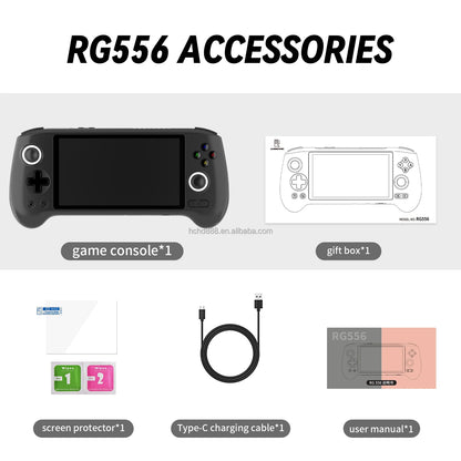 Portable Gaming Consoles Android 13 AMOLED Touch Screen Hall Effect Joysticks Handheld Game Player 5G Wifi BT5.0
