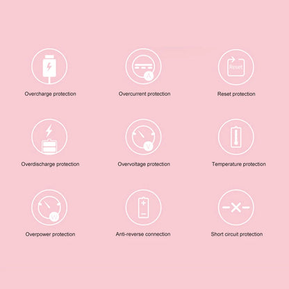 Powerful Power Bank 10000mAh 20000mAh 5V2A Power Bank  External Battery Pack for Heating Vest Jackets Scarves Socks Gloves