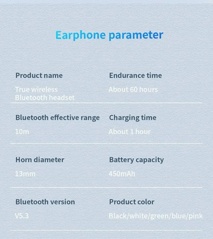 New Air Pro 5 TWS Max Wireless Bluetooth Earphones Headphones HiFi Sound Low Latency Noise Reduction Earbuds for IPhone Android