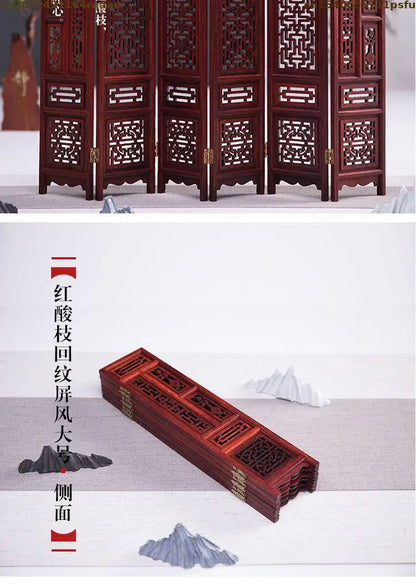 Mini Furniture Models Miniature Antique Rosewood Ornaments Chinese Handicrafts Doll Houses Photographed Scene Props