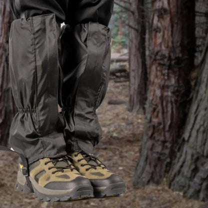 Hiking Leg Gaiters Waterproof Adjustable Leg Gaiters for Outdoor Activities Hiking Climbing Skiing Hunting Men Women Snow Boot