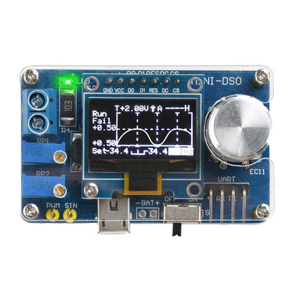 Digital Oscilloscope Electronic Kit 0.96 Inch STC Microcontroller Electronic DIY Loose Parts DC 5V