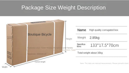 Bicycle Free Shiping Aro 29 Road Bike Bicicleta Uomo Bmx Bikes Road Bike V Brake/Disc Brake Spring Fork (Low Gear Non-damping)