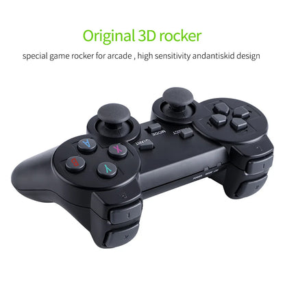 Portable Video Game Console, 4K, 2.4G, Wireless Control, Wireless Retro Classic Video Game Console, Including 10000 Games