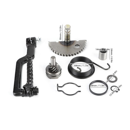 Motorcycle Starter Lever Shaft Gear Assembly Kit Replacement For GY6 49CC 50CC 80CC 100CC Scooter Motorcycles Accessories