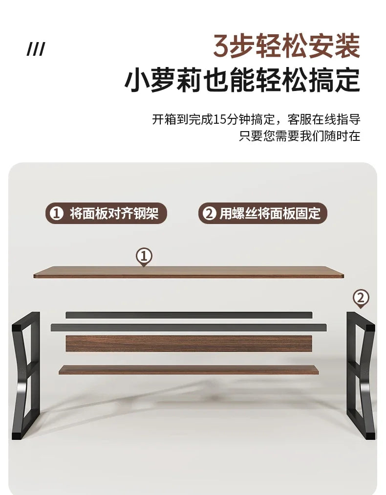Computer Desk Desktop Small Home E-sports Table Desk Workbench Simple Bedroom Learning Writing Table