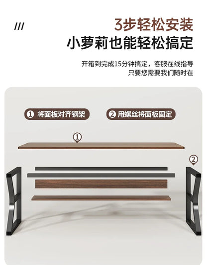 Computer Desk Desktop Small Home E-sports Table Desk Workbench Simple Bedroom Learning Writing Table