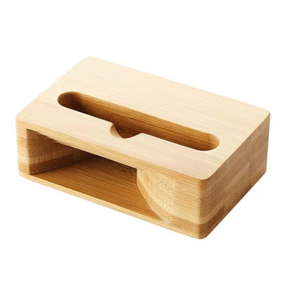 Wood Phones Mobile Phone Sound Amplifier Stand Wooden Phones with Sound Amplifier Phone Holder Desk Support
