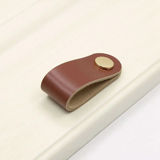 Children's Furniture Environmentally Kitchen Wardrobe Cabinet Hardware Leather Handle Door Pulls Furniture Knobs Drawer Handle