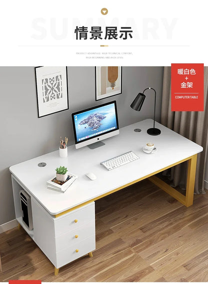 Working Meeting Office Desks Storage Laptop White Keyboard Office Desks Mobile Conference Scrivanie Per Computer Room Furnitures
