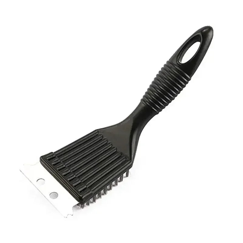 BBQ Cleaning Brushes, Durable Cooking Tool, Steel Wire Bristles, Outdoor Home BBQ Gas Kit Accessories for Barbecue Grill