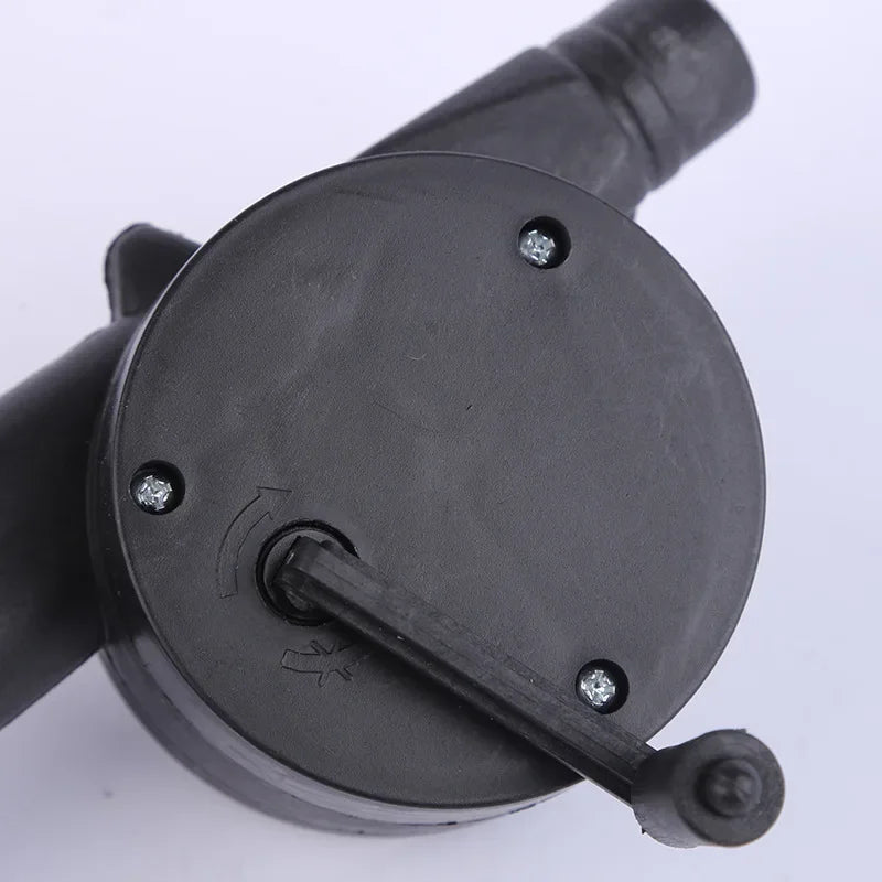Manual BBQ Blower – Portable Charcoal Air Pump Tool for Outdoor Grilling, Barbecue, Campfire Cooking & Handheld Fire Starting