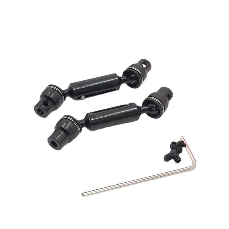 WPL 1/10 C74 1/16 RC Car Parts Metal Upgrade Front Rear Drive Shaft Spare Parts