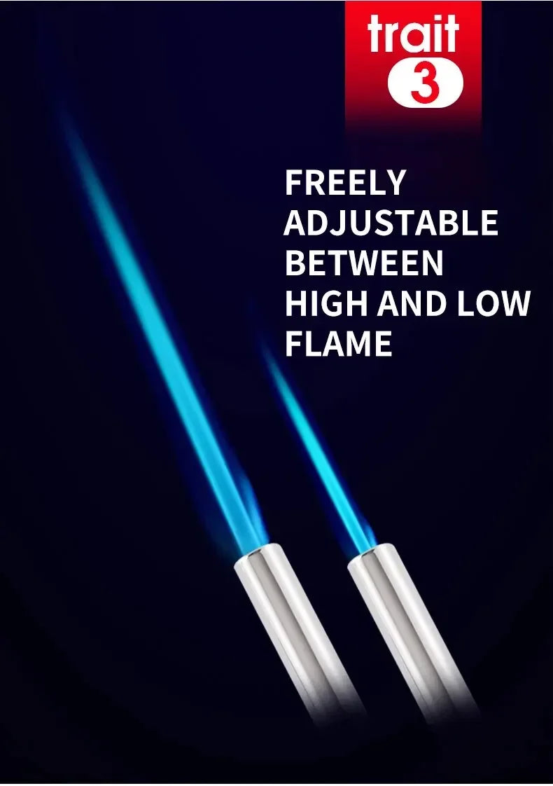 Handy Flame Gun  Welding Gas Burner Flame Gas Torch Flame Gun Blow for BBQ Camping Cooking  camping equipment