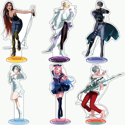 Alien Stage Japanese Anime Peripherals Acrylic Stand Collectible Desk Ornaments Creative Birthday Gift for Boyfriend Boy Toy