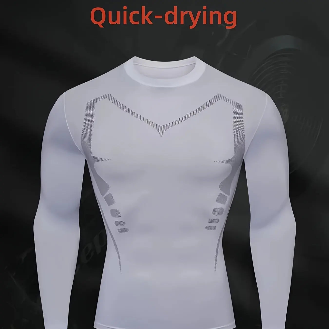 Fitness basketball as the base training, running, elastic, tight-fitting exercises, compression clothes for men。