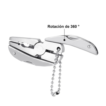 Stainless Steel Outdoor Portable Multitool Pliers Knife Keychain Screwdriver Multi Tools Mini Pliers Herramientas Multi Tool