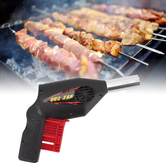 Electric BBQ Fan Air Blower Portable Handheld Ventilator Grill Barbecue Cooking Tools For Outdoor Camping Picnic Travel