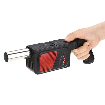Handheld Electric BBQ Fan Air Blower Portable for Outdoor Camping Barbecue Picnic BBQ Cooking Tool Bakery Grill Accessories