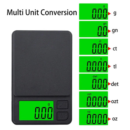 Newest Design Electronics Digital Jewelry Scale 0.01g Accuracy High Quality Digital Pocket Scale  Mini Scale  Tiny Scale