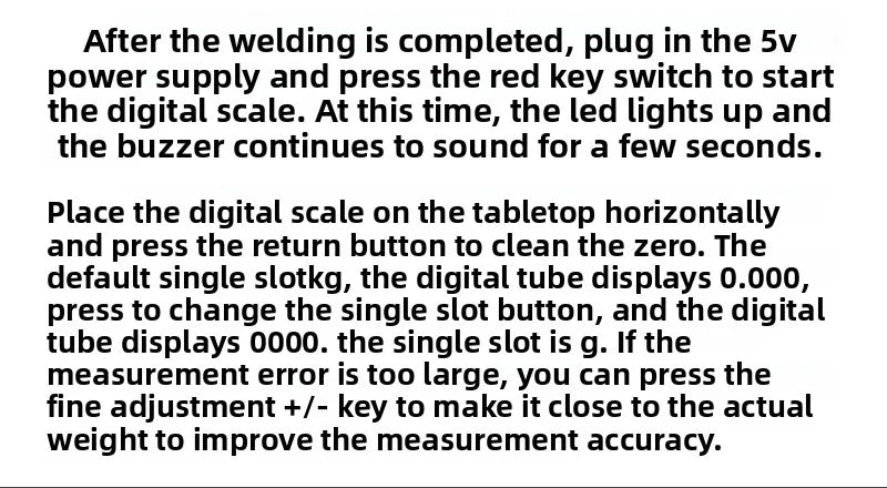 51Microcontroller Electronic Scale Kit Electronic ScalediySpare Parts Electronic component kit TJ-56-630