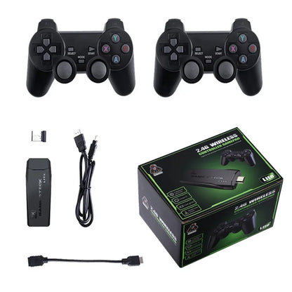Video Game Console 2.4G Wireless Controller, 4K, 20000 Games, Retro Games for PS1/GBA Boy, Christmas Gift