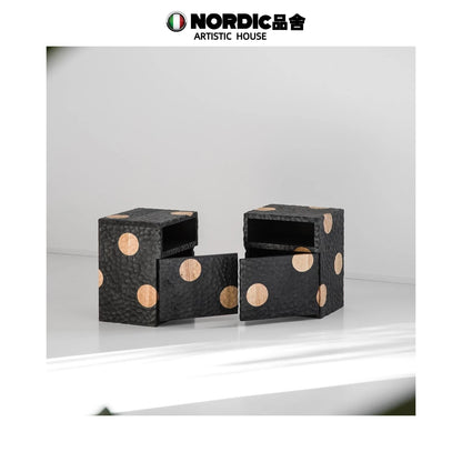 Decor Item Night Table Decorationaesthetic Storage Design Nightstand Organizer Tray Mesas De Noches Dormitorio Bedroom Furniture