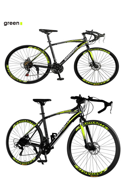 Road Bike, High Carbon Steel, Adult Bicycle, 21 Speed, 700C, Best-Selling, Various Colors Available
